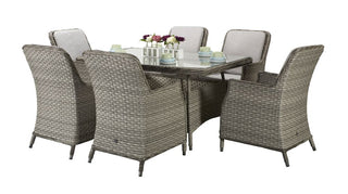 Drakeford Rattan Style Outdoor Dining Set
