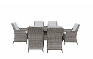Drakeford Rattan Style Outdoor Dining Set