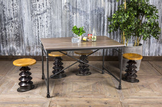 electrical conductor floor mounted bar stools