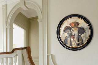 Vintage Style Royal Animal Framed Print Range