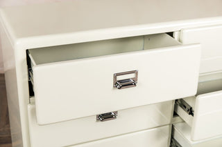 enamel chest of drawers