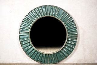 extra large industrial style mirror