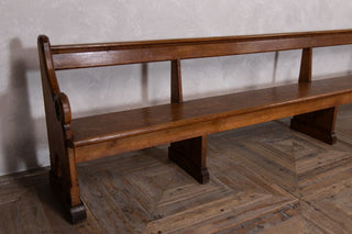 extra-large-church-pew-close-up