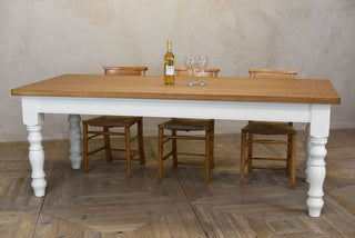 farmhouse dining table