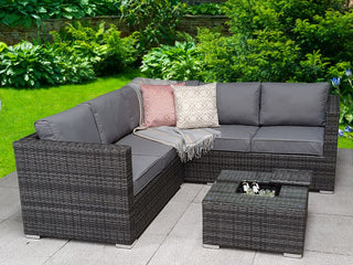 Farnborough Large Corner Sofa Set with Ice Bucket