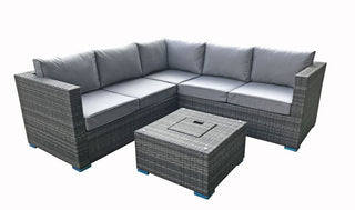 Farnborough Large Corner Sofa Set with Ice Bucket