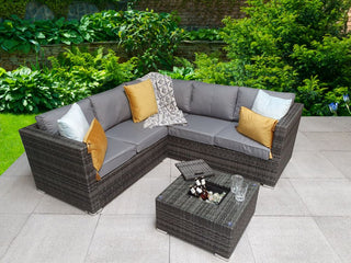 Farnborough Large Corner Sofa Set with Ice Bucket