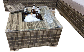 Farnborough Large Corner Sofa Set with Ice Bucket