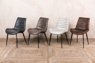 faux leather dining room chairs