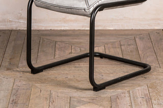 faux leather seating