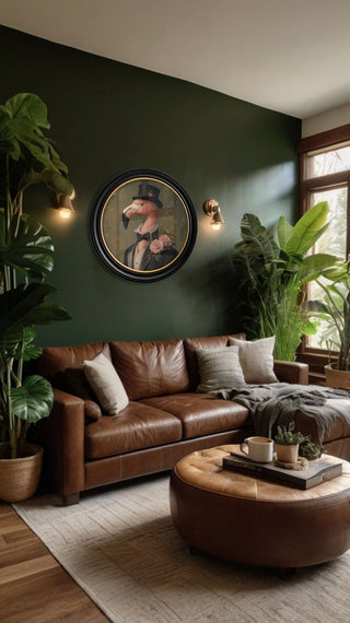 Vintage Style Royal Animal Framed Print Range