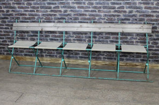 five seat folding bench