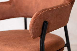 galaxy-dining-chair-burnt-orange-backrest