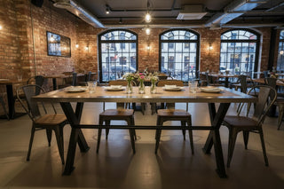 Zinc Edge Dining Table Range