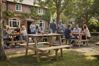 Outdoor Picnic Bench