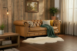 Chesterfield Leather Sofa Range
