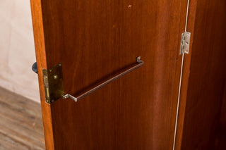 gentlemans wardrobe burl walnut