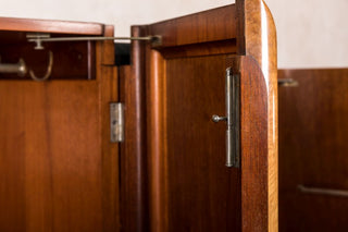 gentlemans wardrobe walnut