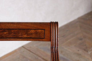 George III Mahogany Dining Side Chair with Arms