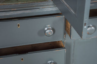 Georgian Pine and Oak Housekeepers Cupboard