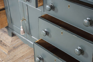 Georgian Pine and Oak Housekeepers Cupboard