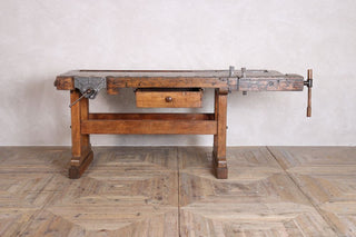 Industrial Carpenter's Workbench Kitchen Island