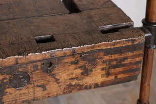 Industrial Carpenter's Workbench Kitchen Island