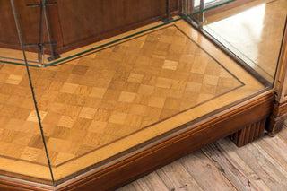 glass fronted cabinet