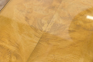 glass top dressing table