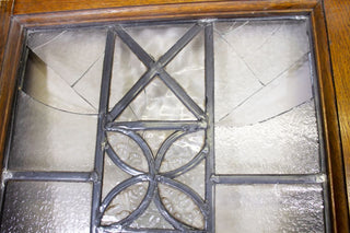 Solid Oak & Glass Room Dividers