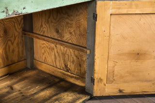 green industrial cabinet
