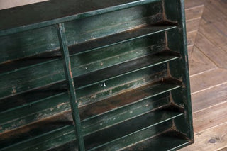green shop display