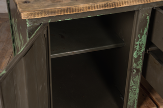 Industrial Weathered Sideboard Work Station