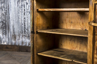 green storage cabinet