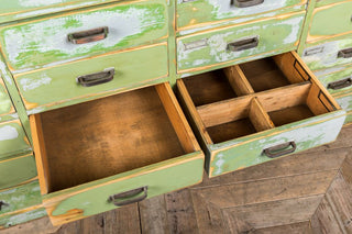 green vintage unit