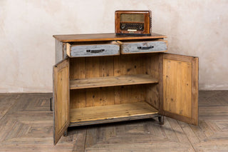 grey cupboard