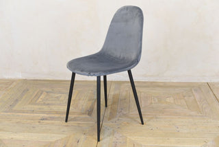 lola velvet dining chairs