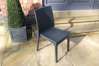 Valencia Rattan Garden Furniture Set of Two - Grey