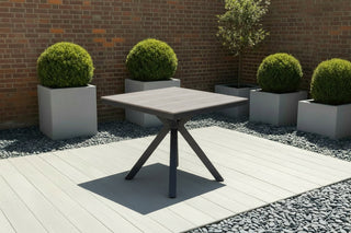 Milan Outdoor Square Star Base Table Range