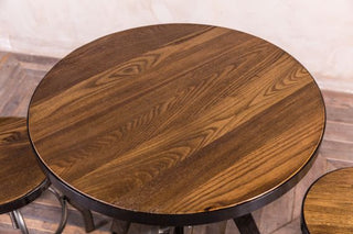 gunmetal adjustable height table