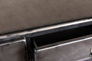 gunmetal drawer unit