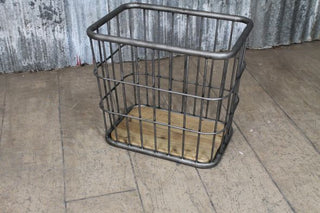 gunmetal log basket