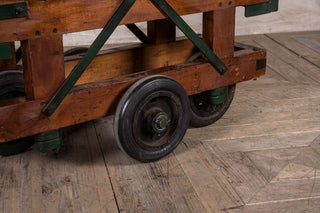 wooden cart