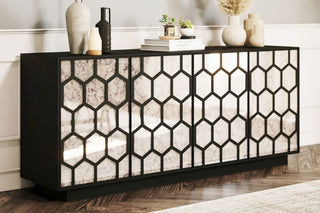 hampton wooden sideboard