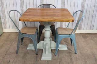 handmade cafe tables