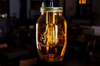 orange-mason-jar-light