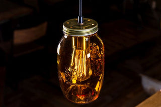 orange-mason-jar-top-view