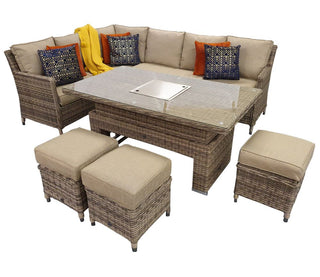 Drakeford Outdoor Set with Adjustable Table and Ice Bucket