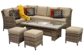 Drakeford Outdoor Set with Adjustable Table and Ice Bucket