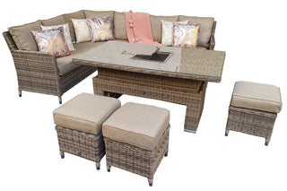 Drakeford Outdoor Set with Adjustable Table and Ice Bucket